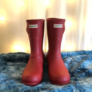 Hunter Original Tour Short Rain Boot NWOT